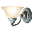 thumbnail image 2 of Woodbridge Lighting Anson 1 Light Steel/Glass Wall Sconce in Satin Nickel, 2 of 3