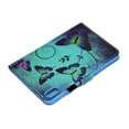 thumbnail image 4 of Case for iPad 10th Gen 10.9" 2022, Card Slot Cover with Pencil Holder, Multi-Angle Viewing Stand, Pocket Design, Folio Leather Case [Auto Sleep/Wake] Cover, for iPad 10th Gen 10.9" 2022, Butterfly, 4 of 9