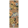 thumbnail image 5 of SAFAVIEH Soho Colin Floral Wool Runner Rug, Brown/Multi, 2'6" x 10', 5 of 10