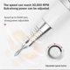 thumbnail image 2 of Electric Pen Type Manicure Polisher Pro Manicure Machine Apparatus for Manicure Pedicure Kit Electri, 2 of 5