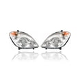 thumbnail image 1 of Headlight Assembly - Compatible/Replacement for '10-13 Mercedes-Benz Sprinter Van - Halogen Chrome - Pair, Left Driver + Right Passenger Set - 9068201661, 9068201561 CAPA, 1 of 2