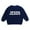 Navy, variant on Rggeeun Baby Girls Sweaters Floral Embroidery Design Hand Embroidered Pure Knit Crew Neck Long Sleeve For Delicate Soft And Comfortable Kids Youthful Tops,Army Green,6-12 Months