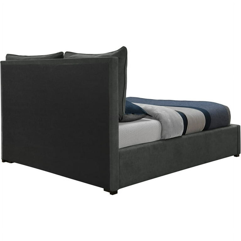 Meridian Furniture Misha Polyester Fabric Queen Bed Meridian Furniture Misha Polyester Fabric Queen Bed