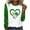 Multicolor, variant on Cavosen St Patricks Day Blouses for Women Long Sleeve Festival Shamrock Heart Green Print Tops Pullover Round Neck Holiday Tshirts Blessed Vacation Novelty Shirts Loose Blouse M