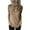 Khaki, variant on Qtocio Blouses for Women,Casual Loose Solid Color Tops Summer V Neck Wrap Short Sleeve Comfortable Ladies Shirts