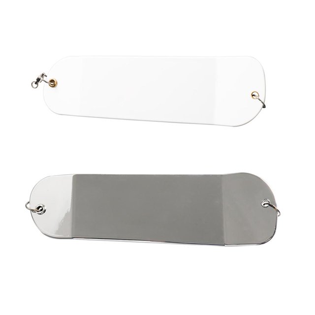 Trolling Pesca Buceo Flash Board Salmón Pesca Aparejos Cebo Señuelo (Blanco)