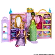 Disney Princess Ready for the Ball Closet Playset with Fashions, Accessories, Storage