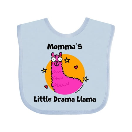 

Inktastic Momma s little Drama Llama Gift Baby Boy or Baby Girl Bib