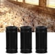 thumbnail image 3 of 10pcs Plastic Chicken Farm Livestock Poultry Feeding Drinking Water Pipe Adapter ConnectorBlack, 3 of 5