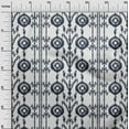 thumbnail image 2 of oneOone Silk Tabby Fabric Paisley|Stripe & Circle Ikat Print Fabric BTY 42 Inch Wide, 2 of 4
