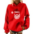thumbnail image 1 of Sudadera Con Capucha de Navidad Para Mujer, Blusa de Camisa Con Bolsillo de Manga Larga Con Estampado A La Moda Odeerbi  ODB197360, 1 of 5