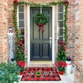 thumbnail image 6 of Christmas Doormat Outdoor Entrance Non-Slip Christmas Front Door Mat Xmas Decorative Washable Winter Holiday Welcome Doormat 17"x30" Merry Christmas Decor for Indoor Outdoor, 6 of 6