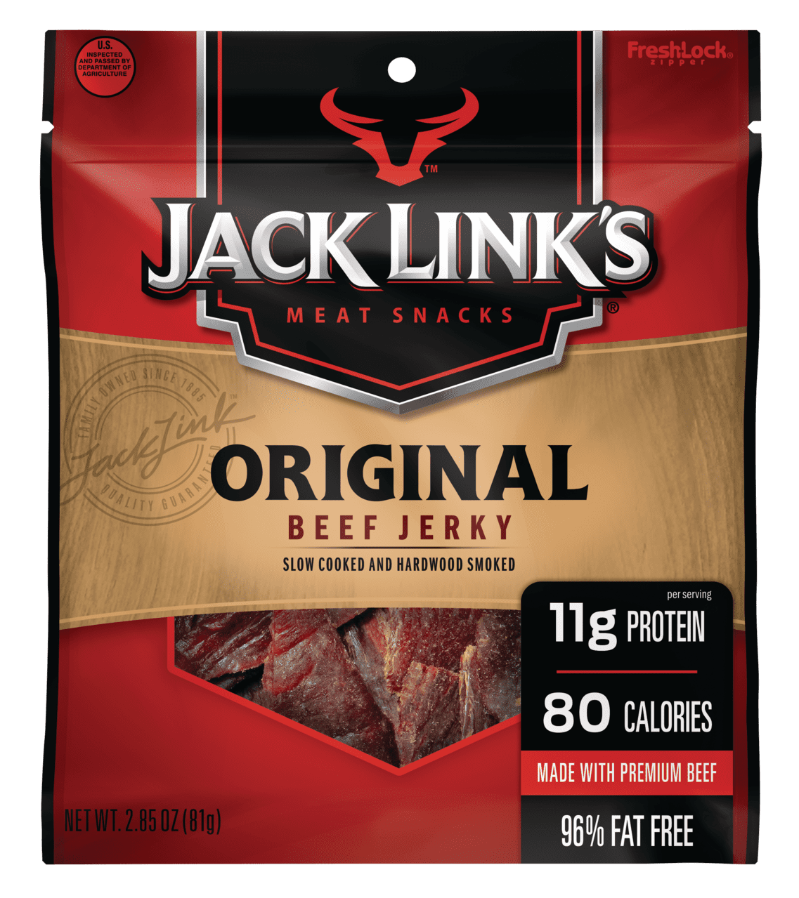Jack Link s Beef Jerky Original 2 85oz Walmart