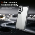 thumbnail image 4 of for Samsung Galaxy S23 Plus Clear Case, Non-Yellowing Shockproof Slim Phone Cover, Military-Grade Protection with Metal Lens Frame, Anti-Scratch Hard Case for Samsung Galaxy S23 Plus, Gray, 4 of 7
