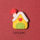 thumbnail image 4 of Adornos navideños de invierno con dibujos animados de árbol de Navidad, regalo de resina plana para manualidades, bricolaje, diadema, álbum de recortes, decoración de estuches, 5 piezas, 4 of 5