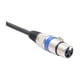 thumbnail image 5 of Cable PCV con cubierta XLR macho a hembra, cable de audio para micrófono y azul 1 metro, 5 of 8