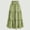 Light Green, variant on ZOELNIC Women's Plus Size Midi Skirt Elastic High Waisted Summer Pleated Beach Casual Skirts, 0XL-5XL