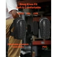 thumbnail image 2 of VEVOR Knee Pads for Work Heavy Duty Construction Knee Pads Soft Foam Gel Cushion, 2 of 9