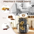 thumbnail image 7 of SCRAWLGOD 250th Anniversary Recliner Cover American Flag Sunflower Print Non Slip Recliner Chair Cover with Elastic Straps Washable Reclining Slipcover for Cats, 7 of 7