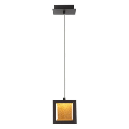 

Pendants 1 Light Fixtures With Dark Bronze Finish Integrated Bulb Type 6 6 Watts