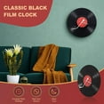 thumbnail image 4 of HOT! European Retro Nostalgic Ultra-Quiet Clock Vinyl Record Personality Wall Cafe Bar Decorative, 4 of 8