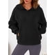 thumbnail image 5 of Sudadera PRETTYGARDEN para Mujer con Media Cremallera y Forro Polar XXL, 5 of 8