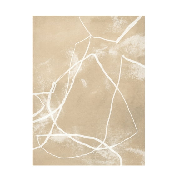 Trademark Fine Art June Erica Vess  Neutral Thread I Canvas Wall Art