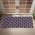 thumbnail image 2 of Black Cartoon Unicorn Rainbow Pattern Door Rugs,Washable Non Slip Door Mats Indoor,Decorative Door Mats,Entry Mat Indoor for Entrance,Bedroom,Kitchen,Bathroom,16"x47", 2 of 6