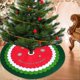 thumbnail image 2 of Christmas Tree Base Christmas Tree Mat 100cm Christmas Tree Skirt Merry Christmas Floor Mat Tree Cover For Christmas New Year Home Party Decor, 2 of 5