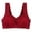Red, variant on Utoimkio Sports Bras for Women Padded Woman's Plus Size Comfortable Breathable Bra Underwear No Underwire