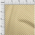 thumbnail image 2 of oneOone Cotton Silk Light Yellow Fabric Animal Craft Projects Decor Fabric Printed By The Yard 42 Inch Wide, 2 of 5