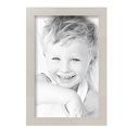 thumbnail image 2 of ArtToFrames 8" x 14" Slanted Lip White Picture Frame, 8.5x14 inch White Wood Poster Frame (WOM-4825), 3 Pack, 2 of 6