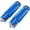 Blue, variant on Chasenew Universal 8mm Foot Pegs CNC Aluminum Install Bolts Motorcycle Rearsets Footrest Footpegs Compatible With YAMAHA Honda Suzuki Kawasaki Ducati Aprilia (Silver)