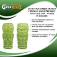thumbnail image 7 of Geeki Tikis Green Kraken Fantasy Mug | Ceramic Tiki Style Cup | Holds 17 Ounces, 7 of 7