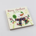 thumbnail image 3 of Casa De Navidad Tablón De Madera Letreros Decorativos Respetuoso Con El Medio Ambiente Muñeco De Nieve Arte De La Pared Decoración Fácil De Instalar De Pared Colgante De Alta Durable Minnieouse HA026351-02, 3 of 7