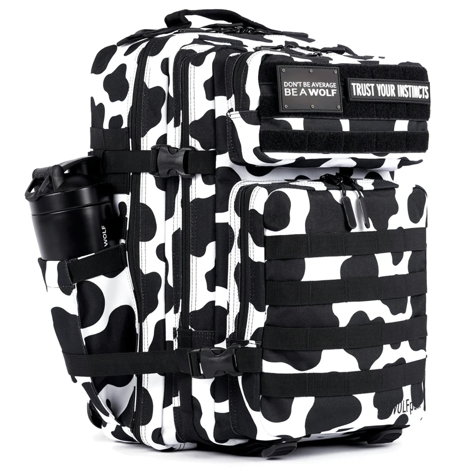 Wolfpak 45L Backpack Black White Cow - Walmart.com