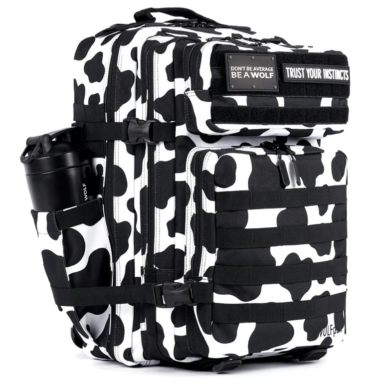Wolfpak 45L Backpack Black White Cow - Walmart.com
