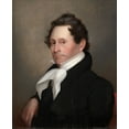 thumbnail image 2 of Jouett, Matthew Harris 20x24 Black Ornate Wood Framed with Double Matting Museum Art Print Titled - Senator Thomas Hart Benton, 2 of 4