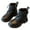 Black, variant on Boys Boots Winter Casual Toddler Ankle Booties Comfortable Round Toe Footwear for Kids Exploring Daily Activities Platform Boots(Color:Yellow,Size:9.5-10 Years)