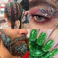 thumbnail image 5 of Juego de belleza con purpurina gruesa de 16 piezas, purpurina corporal reflectante para ojos, cara, mejillas, cabello, uñas, labios, para cuerpo, mejillas y cabello, festivales y fiestas, maquillaje, 5 of 5
