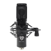 Rockville RCM PRO Studio Recording Condenser Microphone+Phantom Power Supply
