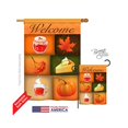 thumbnail image 1 of Breeze Decor 13050 Drapeau de Maison Impression Verticale Double Face Parfums de Récolte & Automne - 28 x 40 Po., 1 of 1