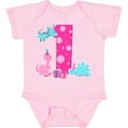 thumbnail image 3 of Inktastic Dinosaur Party-first Birthday Girls Baby Bodysuit, 3 of 5
