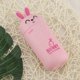thumbnail image 4 of Taza para beber portátil con forma de conejo de paja de trigo práctica de moda (rosa), 4 of 8