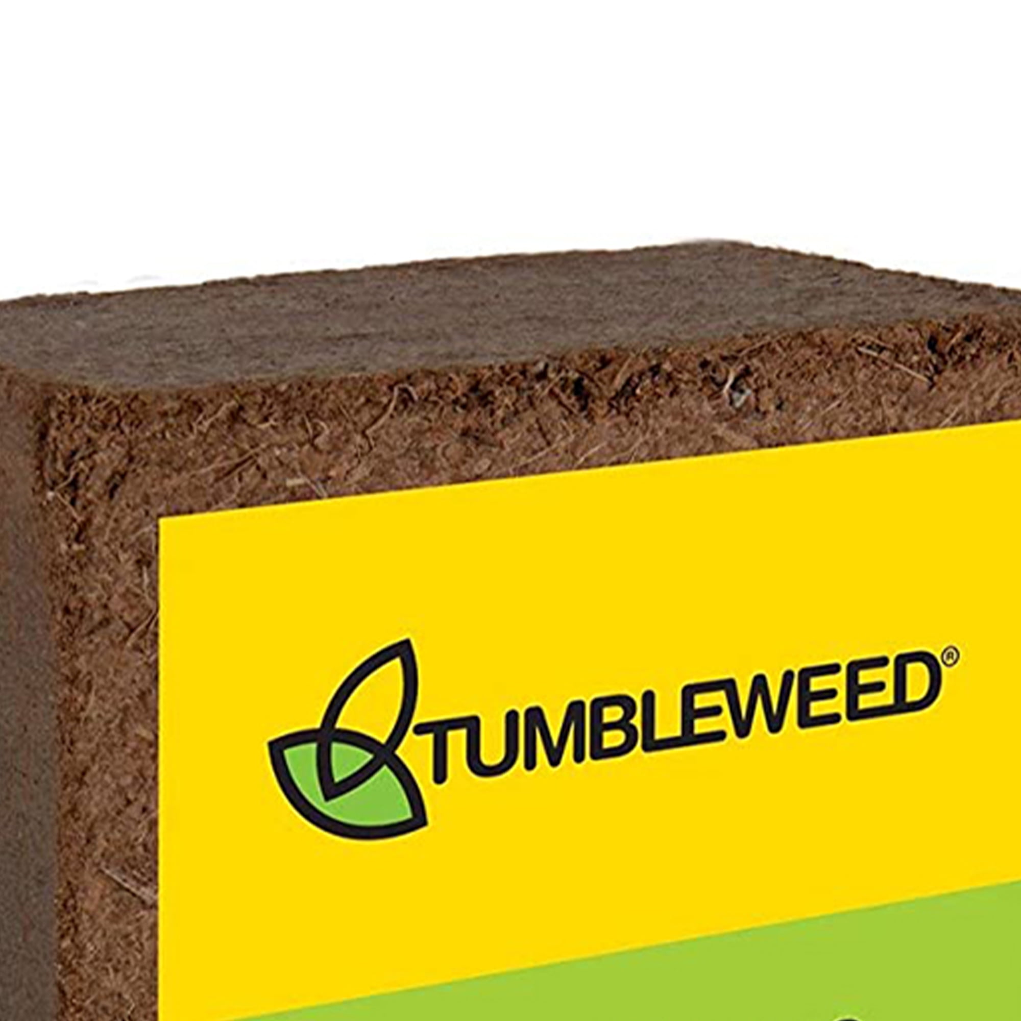 Tumbleweed Worm Farm Growing Bedding Block All Natural Coconut Fiber Coir Brick 
