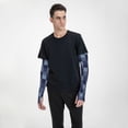 thumbnail image 2 of Lsque Blue Gingham Buffalo Check Cooling Arm Sleeves for Men & Women -Compression Sleeves to Cover Arms for Working,Sun Sleeves for UV Protection,Breathable, Moisture-Wicking, 2 of 8