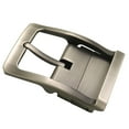 thumbnail image 4 of Milageto Alloy Belt Buckle Belt Accessories Classic Single Prong Rectangle Pin Buckle Grey, 4 of 8
