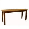 thumbnail image 1 of International Concepts Shaker Styled Bench in Cinnamon/Espresso, 1 of 6