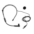 thumbnail image 2 of Micrófono De Diadema, Pastilla Transparente Estructura Hidrofóbica Marco Estable Auriculares Para Ejercicios Micrófono A Prueba De Sudor Con Parabrisas Para PGA31 Para SM31, 2 of 7
