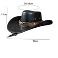 thumbnail image 4 of Sombrero de Vaquero Strade Fareast Limited Elegante Negro, 4 of 8